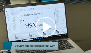 HSA Systems MCX med Unidraw TIJ printlÃ¸sning